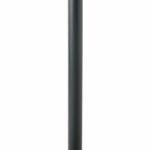 Cavus Columna de Suelo Cilíndrica Acero Negro CAV-C31