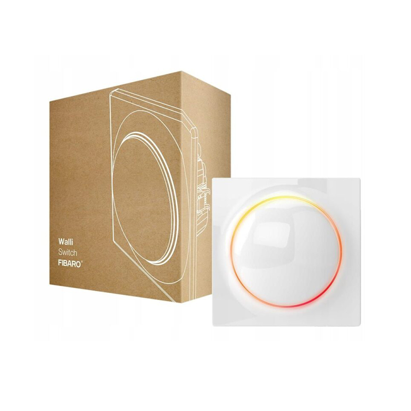 Interruptor de Pared Inalámbrico Fibaro Walli Switch