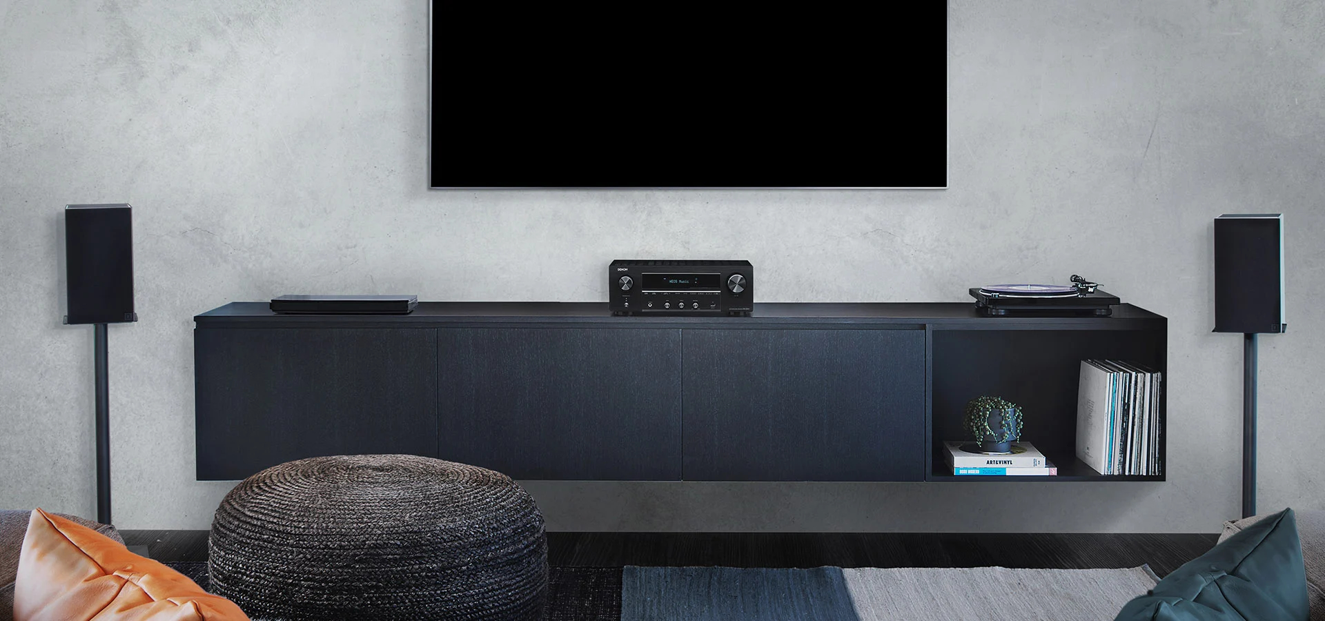 Denon Receptor AV DRA800H