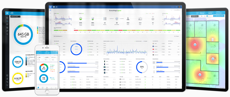 Software Configuración UniFi Punto de Acceso Wifi BaseStation UWB-XG