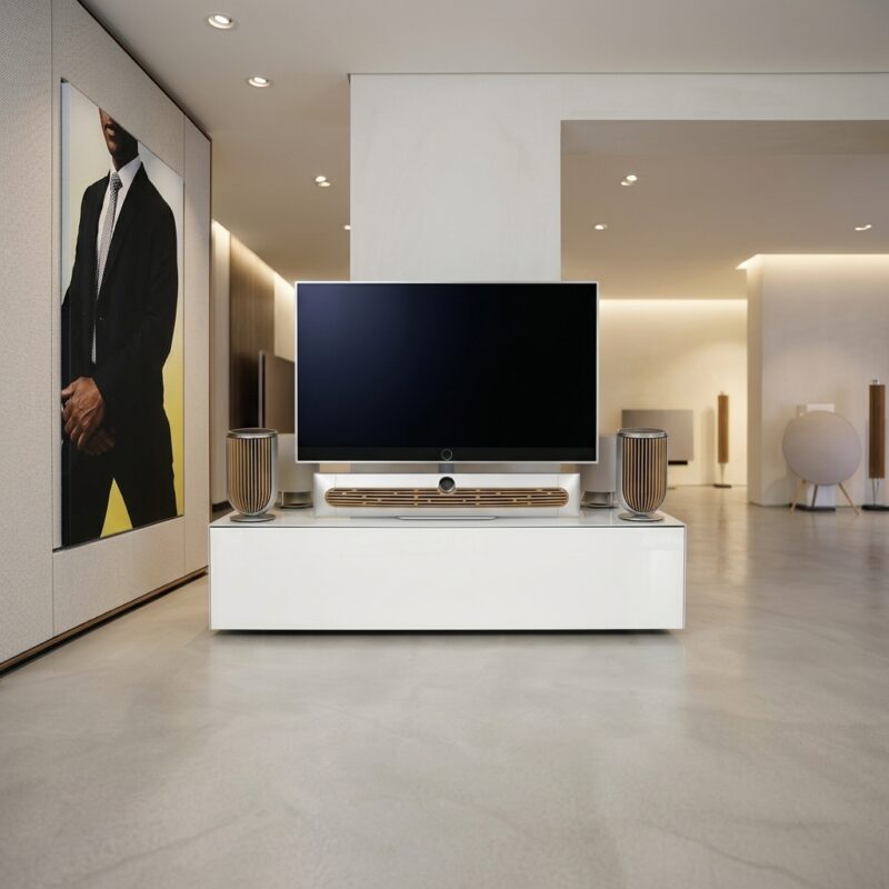 Deconti Mueble Principale con TV y Altavoses