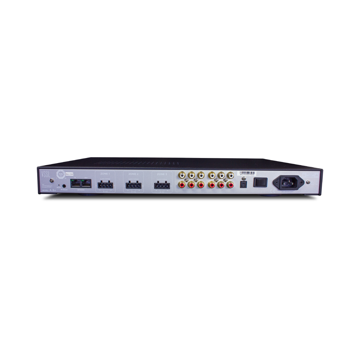 VSSL A.3x – Amplificador Multiroom de 3 Zonas - Imagen 2